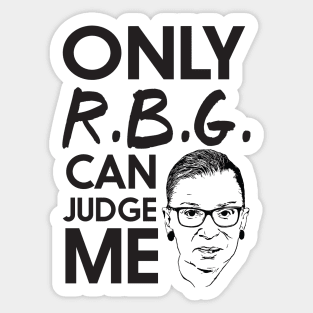 Only RGB can judge me Sticker